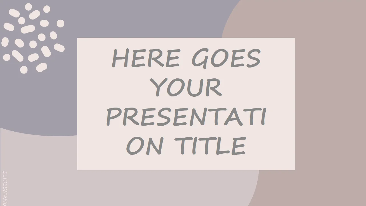 Colby Free Presentation Template for Google Slides or PowerPoint