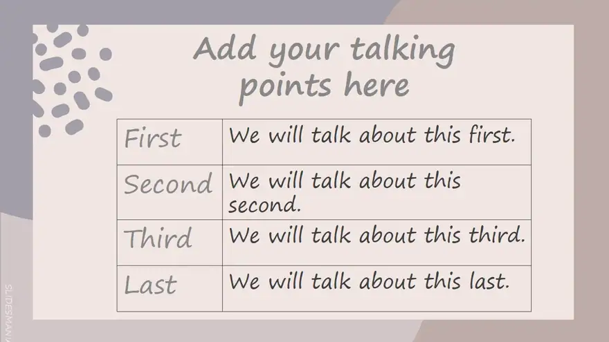 Colby Free Presentation Template for Google Slides or PowerPoint
