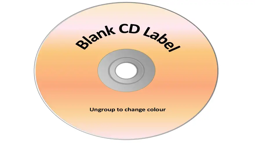Compact Disc Template