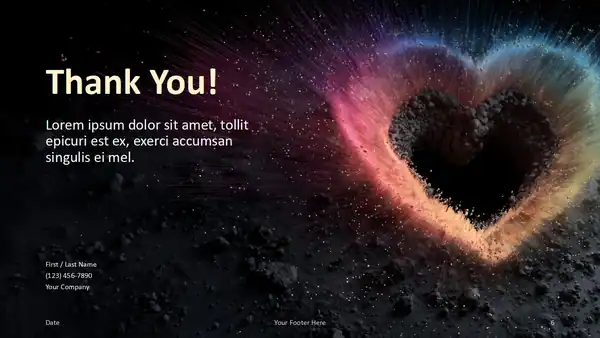 Cosmic Heartburst Template