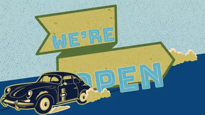 Creative Lettering Style Signage Posters