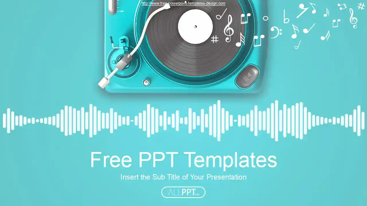 Creative Music Concept PowerPoint Templates