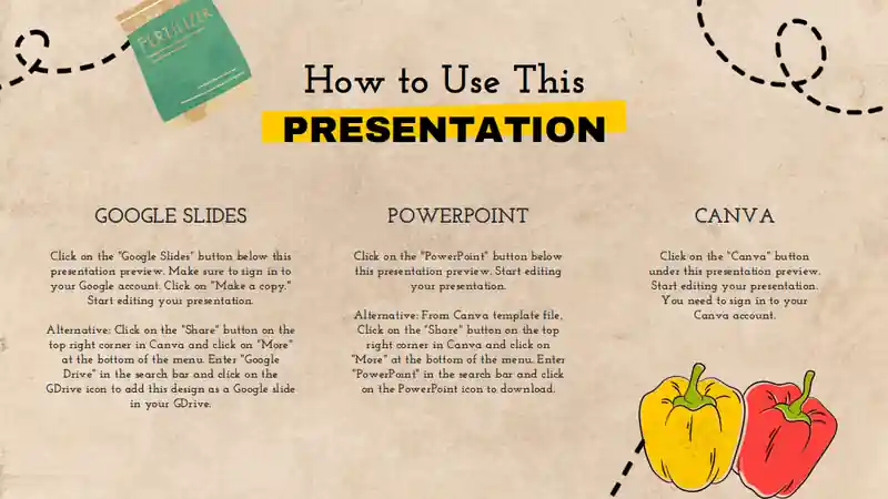 Cute Illustrated Sustainable Agriculture Slides