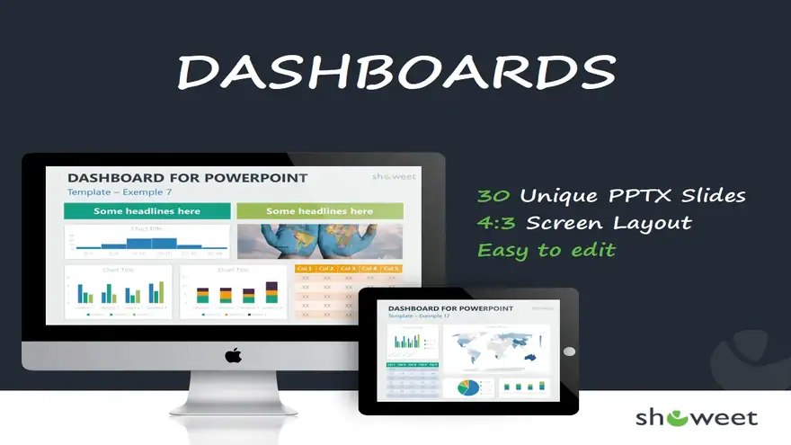 Dashboard Templates for PowerPoint