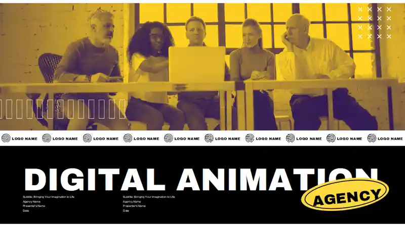 Digital Animation Agency Slides