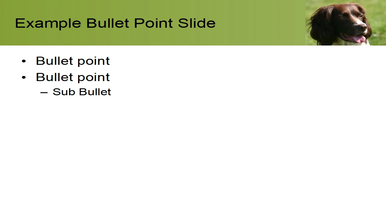 Dog PowerPoint Template