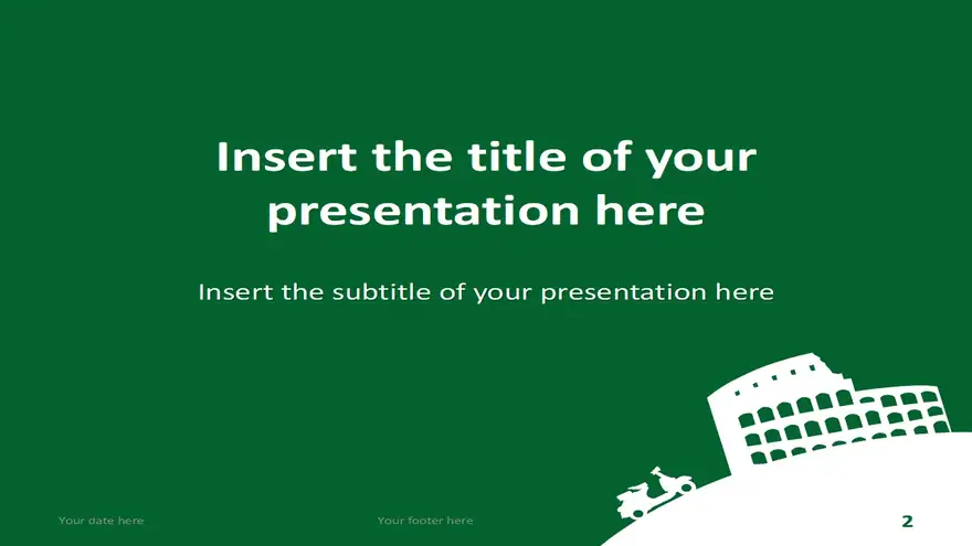 Dolce Vita – Free Template for PowerPoint and Impress