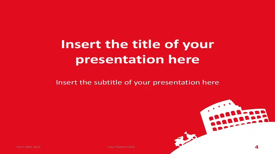 Dolce Vita – Free Template for PowerPoint and Impress