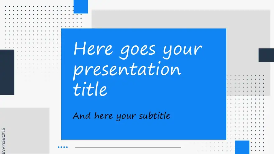 Dow Free Template for Google Slides or PowerPoint Presentations