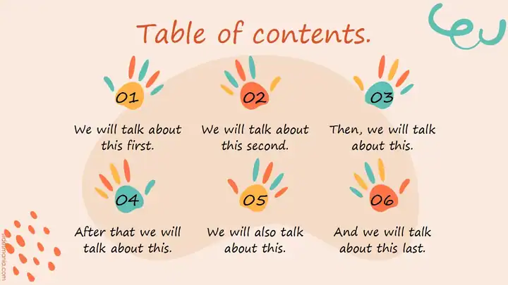 Early Childhood free presentation template for Google Slides, Canva and PPT.