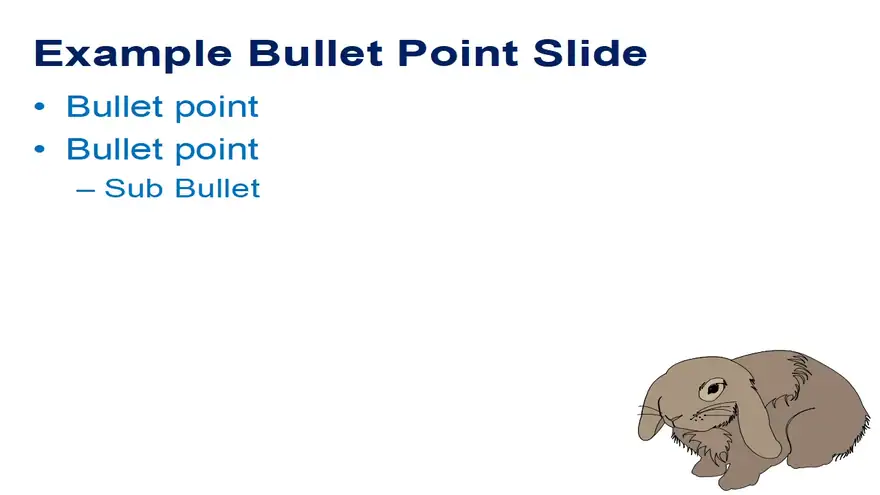 Easter Bunny PowerPoint Template
