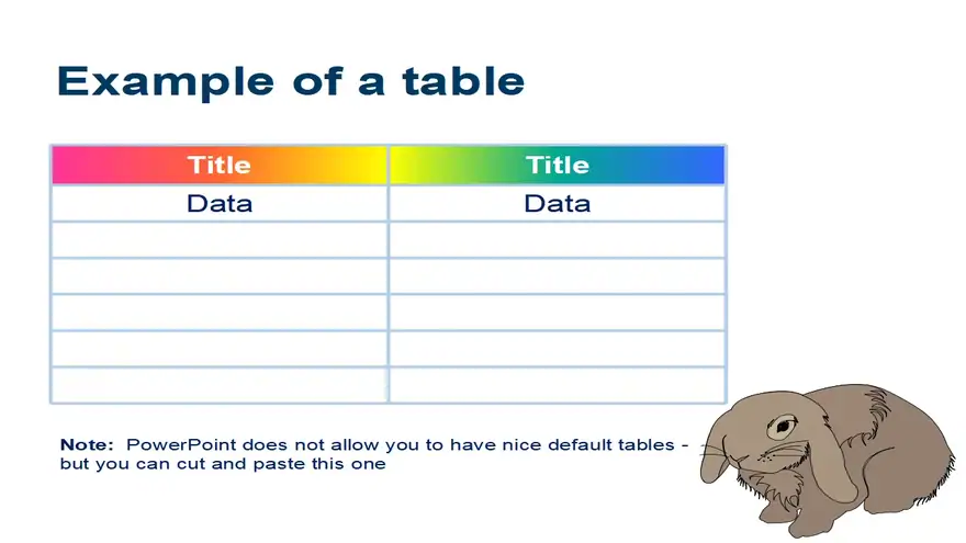 Easter Bunny PowerPoint Template