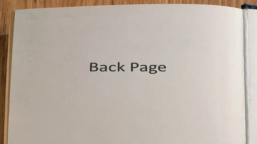 Editable Book Template