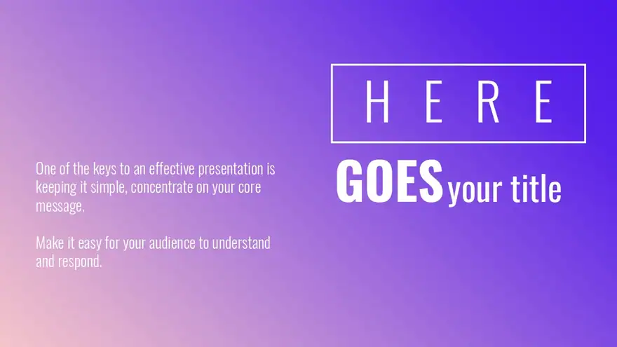 Elliot Free Presentation Template for Google Slides or PowerPoint