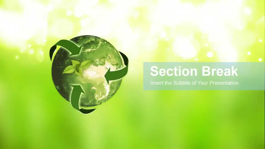 Every day earth day PowerPoint Templates