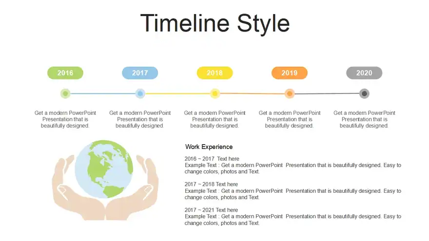 Every day earth day PowerPoint Templates