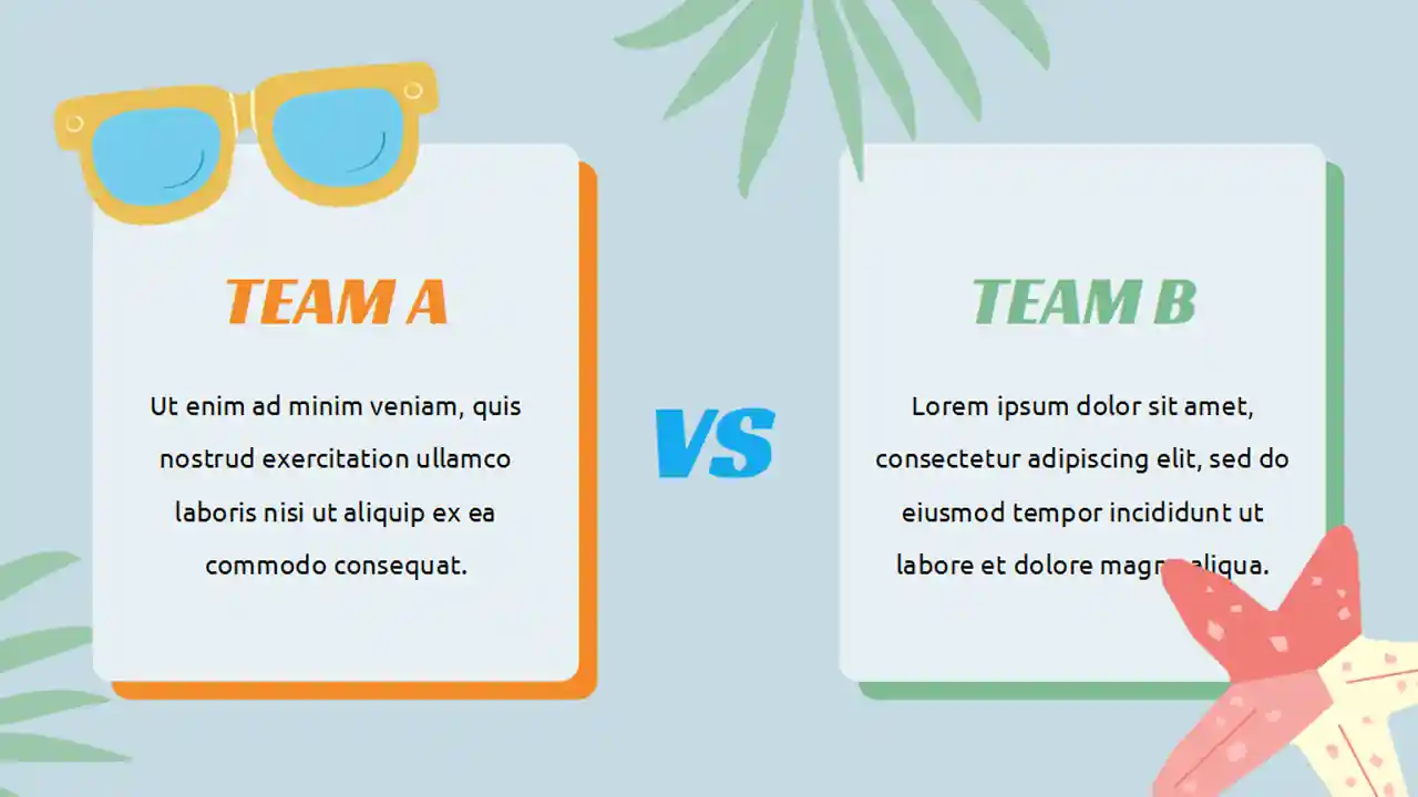 Family Feud Summer Vacation Edition Slides