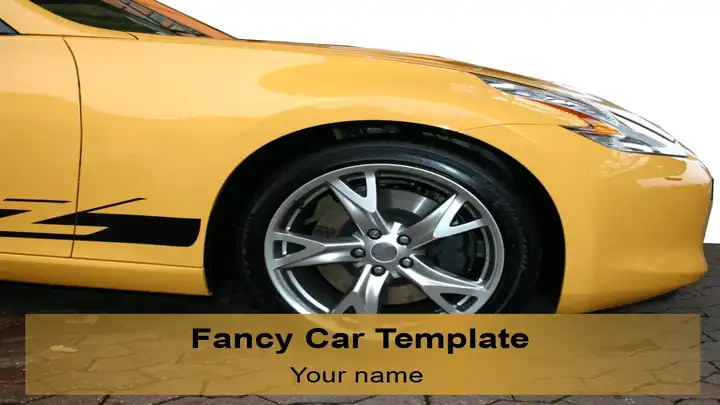 Fancy Car Template