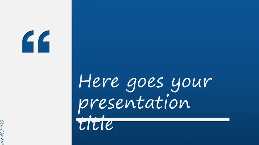 Finch Free Presentation Template for Google Slides or PowerPoint