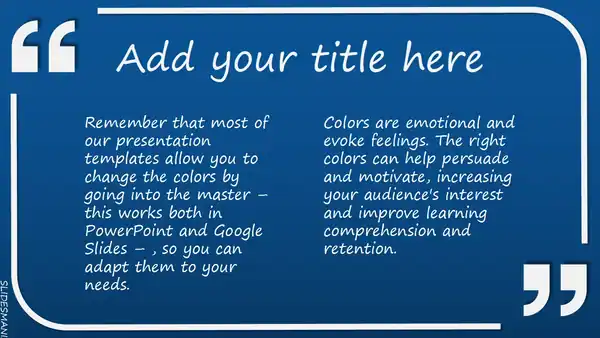 Finch Free Presentation Template for Google Slides or PowerPoint