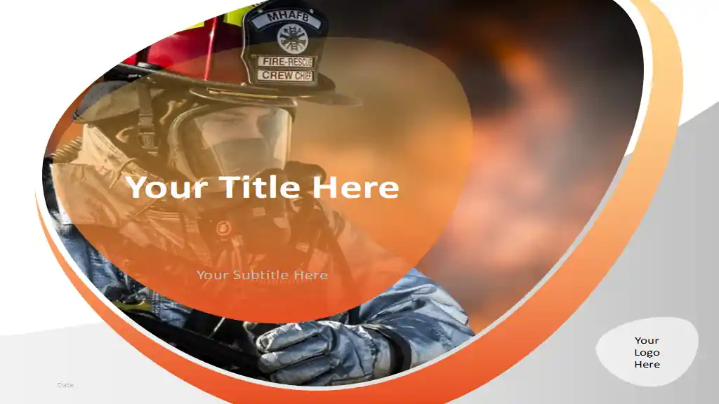 Firefighter PowerPoint Template