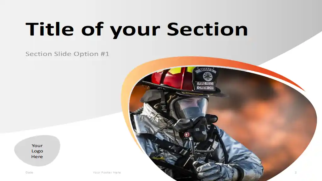 Firefighter PowerPoint Template