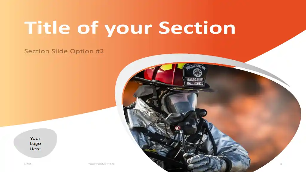Firefighter PowerPoint Template