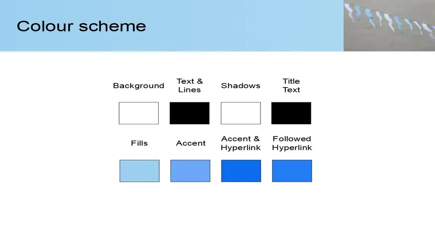 Flag Bunting Template