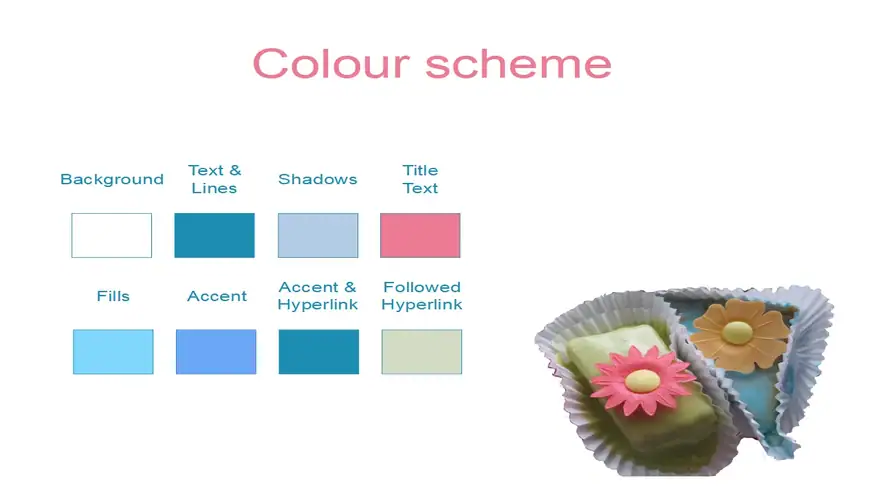 Flower Cake PowerPoint Template