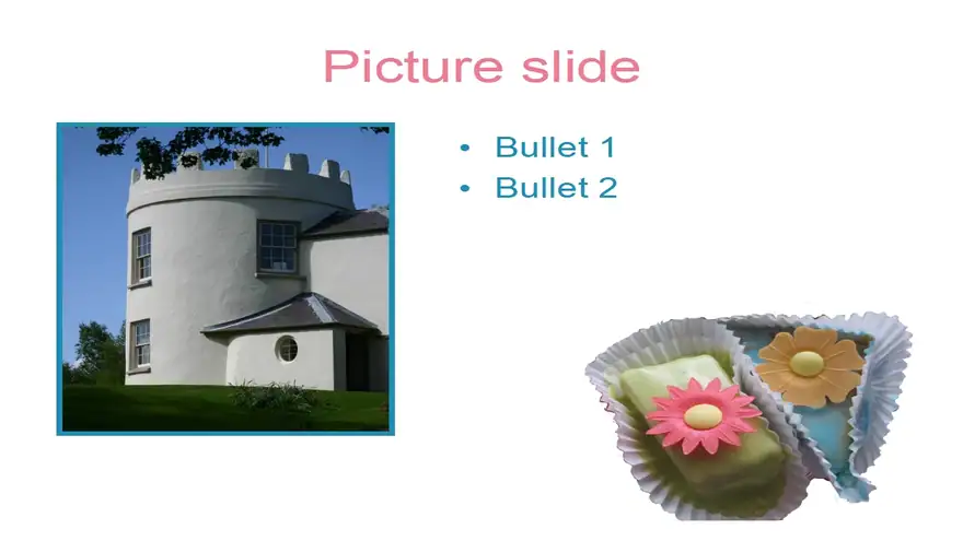 Flower Cake PowerPoint Template