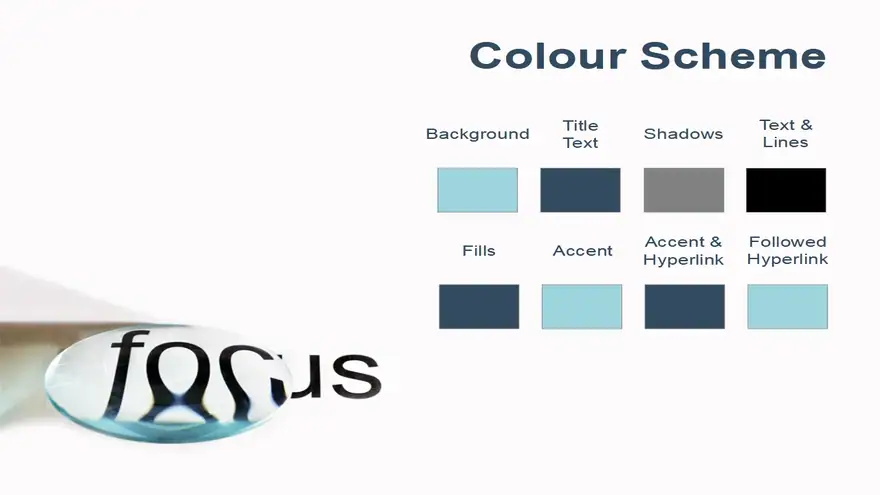 Focus Lens PowerPoint Template