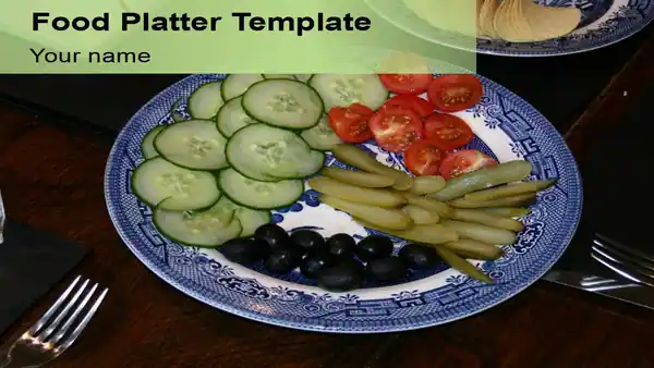 Food Platter Template