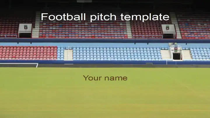Football Stadium PowerPoint Template