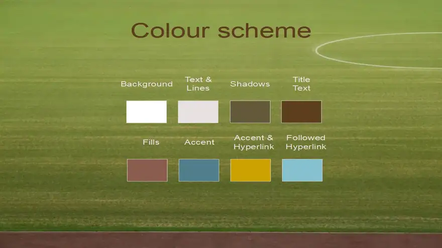 Football Stadium PowerPoint Template
