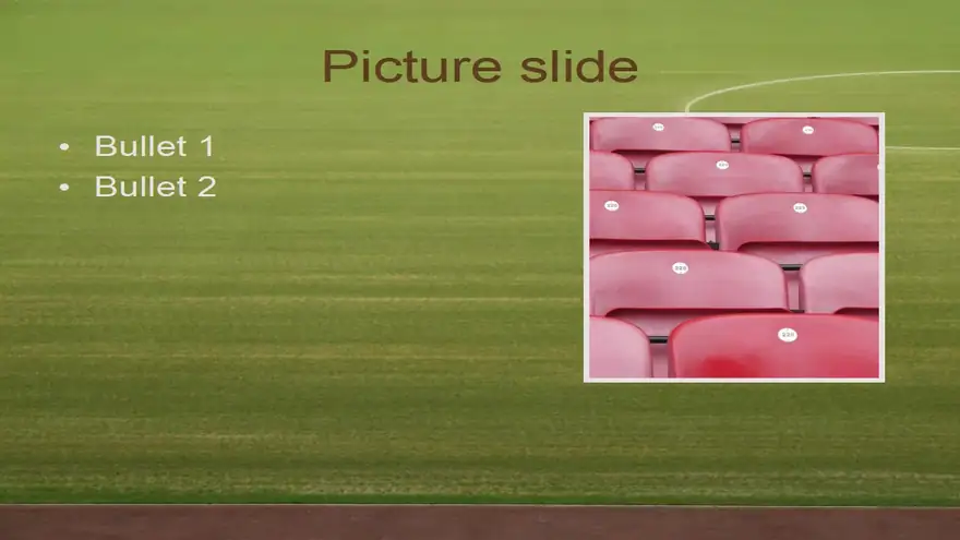 Football Stadium PowerPoint Template