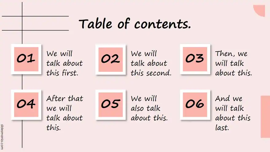 Formal peach free ppt & Canva template and Google Slides theme.