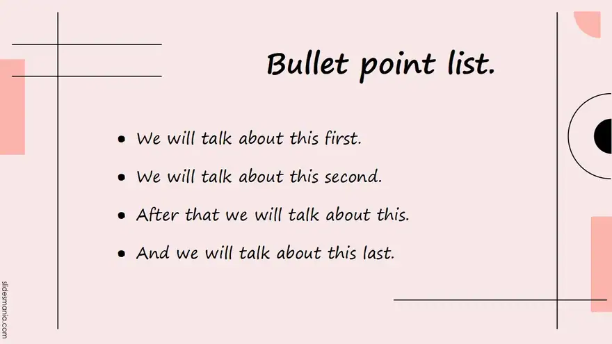 Formal peach free ppt & Canva template and Google Slides theme.