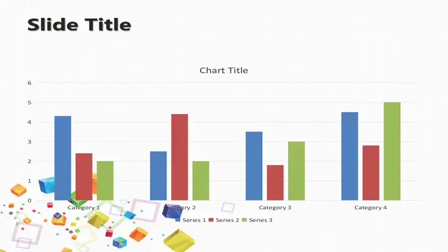 Free 3D Cubes PowerPoint Template