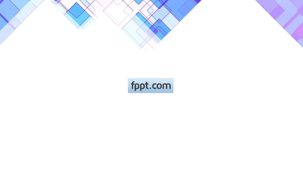Free Abstract Blue & White PowerPoint Template