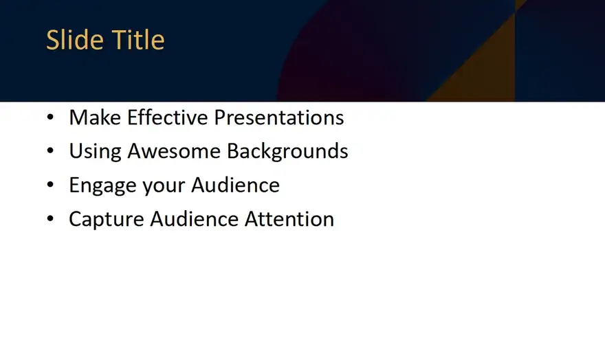 Free Abstraction PowerPoint Template