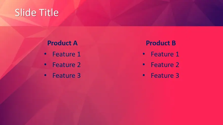 Free Amaranth PowerPoint Template