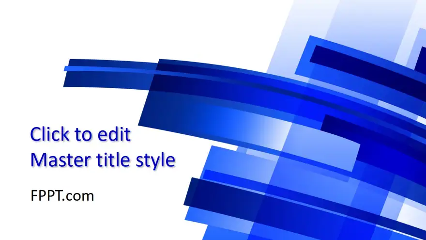 Free Background Blue PowerPoint Template
