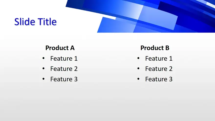 Free Background Blue PowerPoint Template