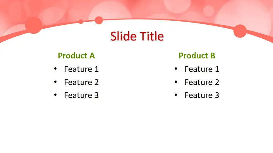 Free Background Coral PowerPoint Template