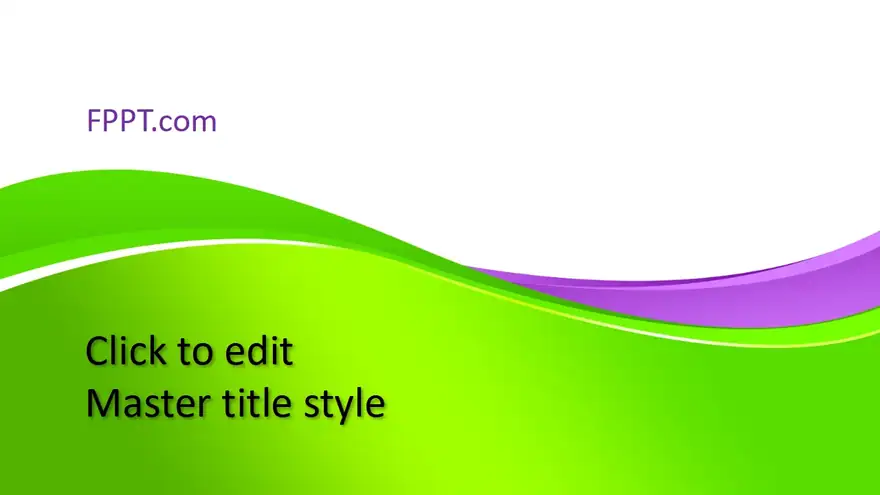 Free Background Green PowerPoint Template