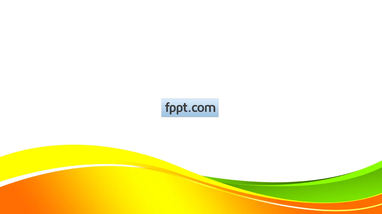 Free Background Orange PowerPoint Template