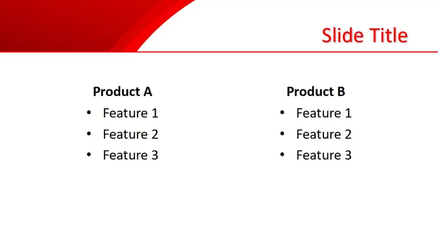 Free Background Red PowerPoint Template