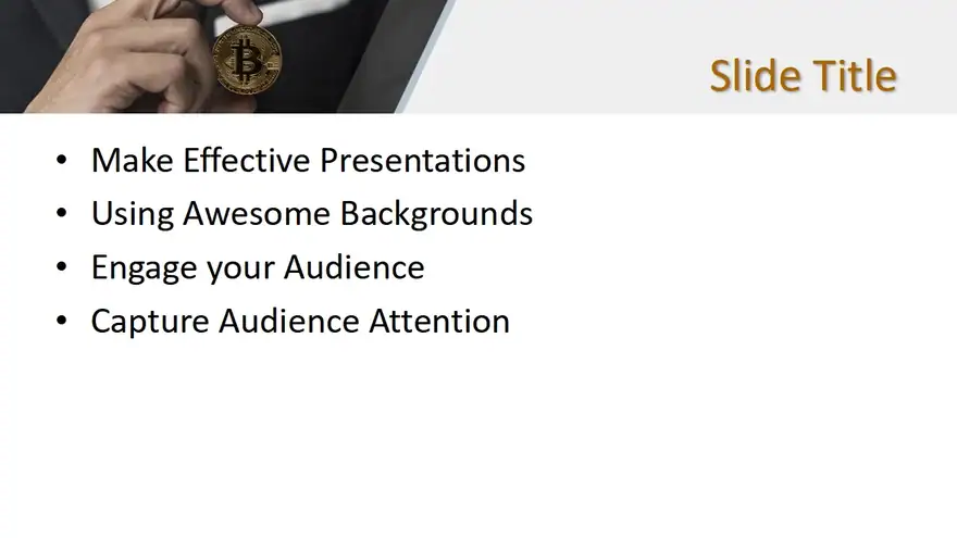 Free Bitcoin Business PowerPoint Template