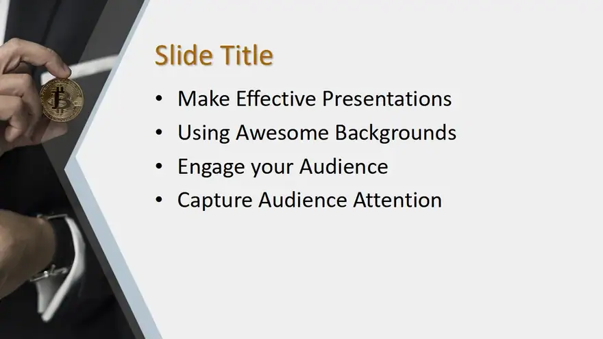 Free Bitcoin Business PowerPoint Template