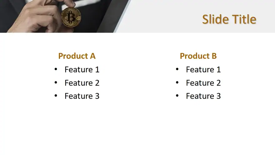 Free Bitcoin Business PowerPoint Template